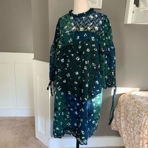 BNWT Nordstrom Rack Babydoll Dress Sz Lg